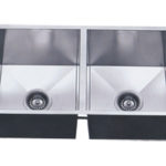 LB-1100 ESI Double Bowl Square Undermount Stainless Sink