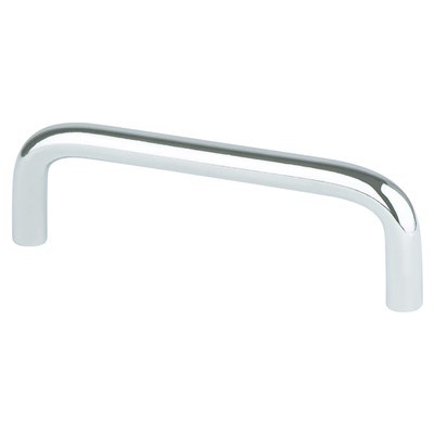 Advantage Wire Pulls 3 1/2 inch CC Polished Chrome Steel Wire Pull