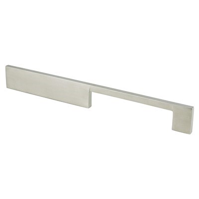 Berenson R. Christensen I-Spazio 192mm CC Off Center Pull Handle in Brushed Nickel