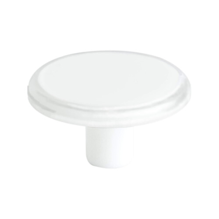 R. Christensen Next White Transparent 2 inch knob